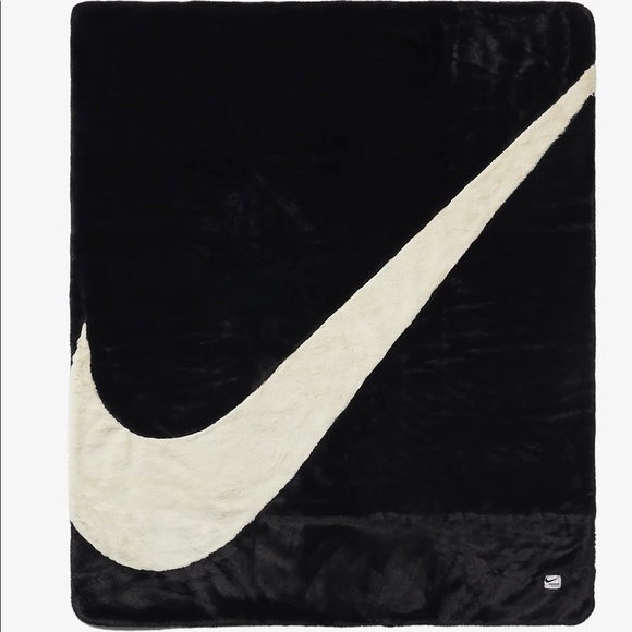 Nike Jackets & Blazers - NIKE PLUSH FAUX FUR SWOOSH BLANKET